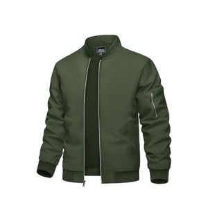 Bomber Jacket Lightweight Casual Spring Fall Best Windbreaker